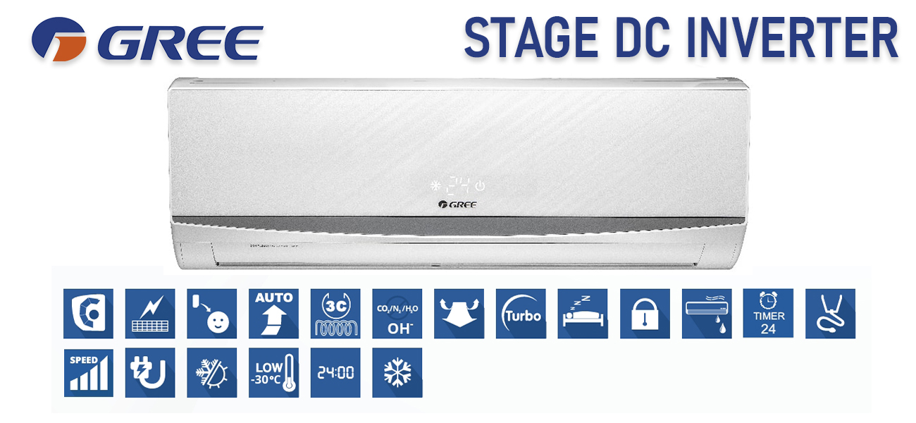 Кондиционер Gree Stage Inverter