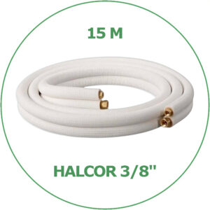 Медная труба в изоляции 3/8" (9,52 мм) Halcor, отрез 15 м