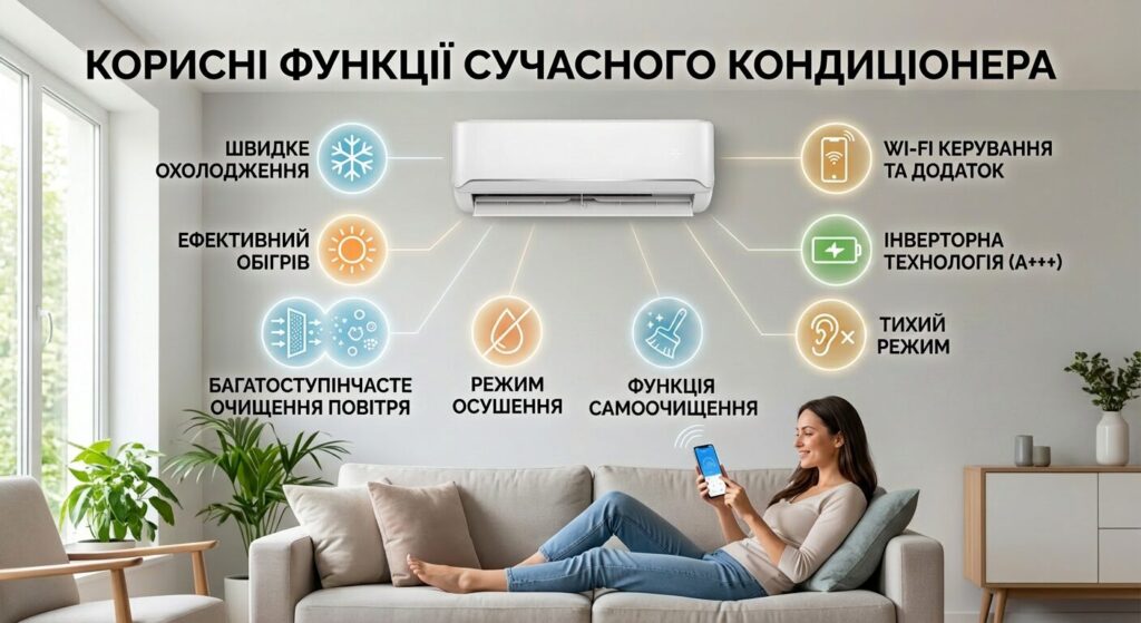 функції кондиціонера